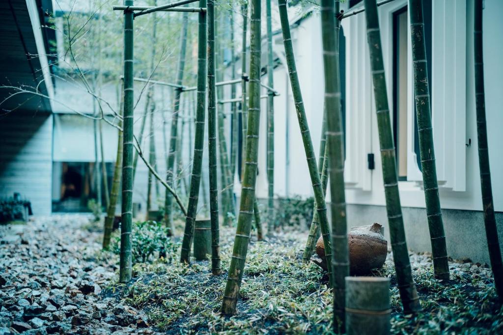 Zahrada ubytování THE HIRAMATSU KYOTO