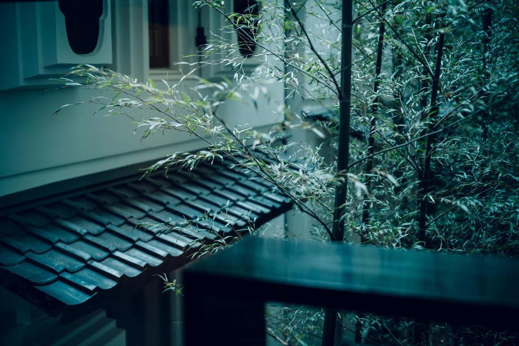 Balkón nebo terasa v ubytování THE HIRAMATSU KYOTO