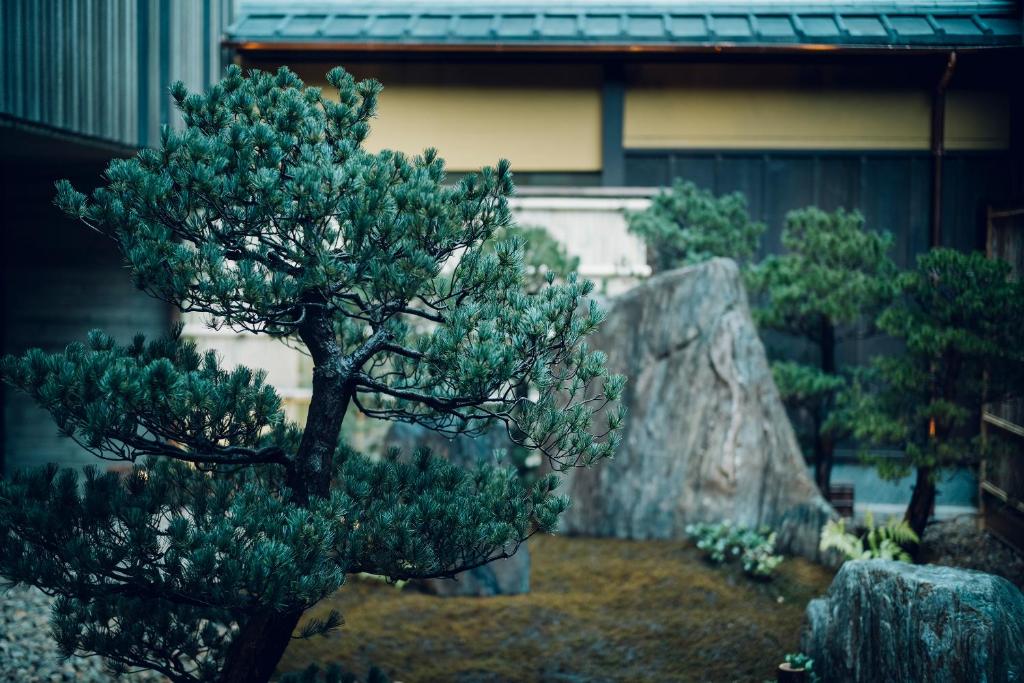 Zahrada ubytování THE HIRAMATSU KYOTO
