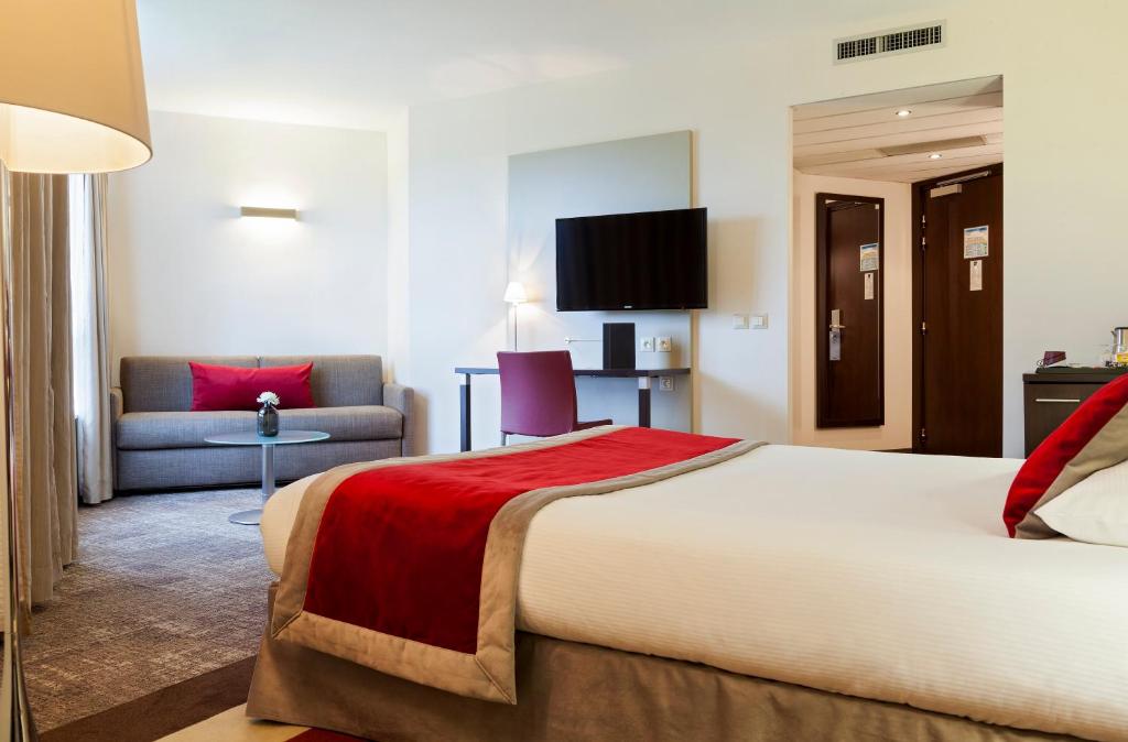 Postel nebo postele na pokoji v ubytování Holiday Inn - Strasbourg - Nord by IHG