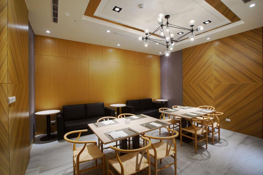 Hotel A 聖禾大飯店休息區