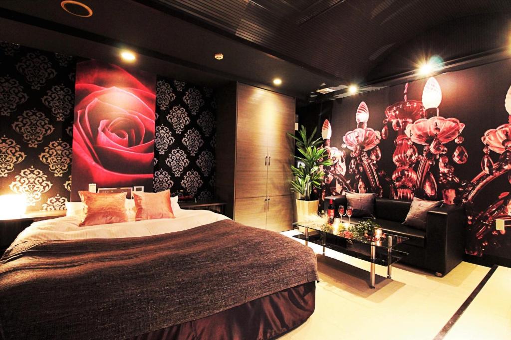 Posezení v ubytování HOTEL O2 -Adult Only-