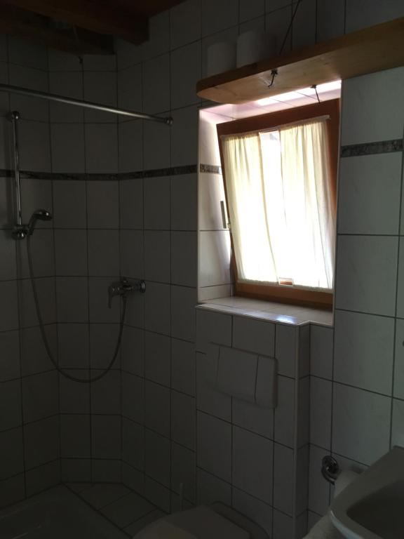 Łazienka w obiekcie Pension Christoph