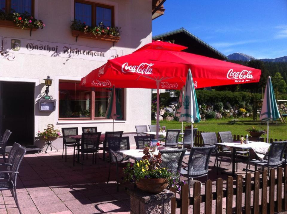 Restaurace v ubytování Alpengasthof Fichtenheim