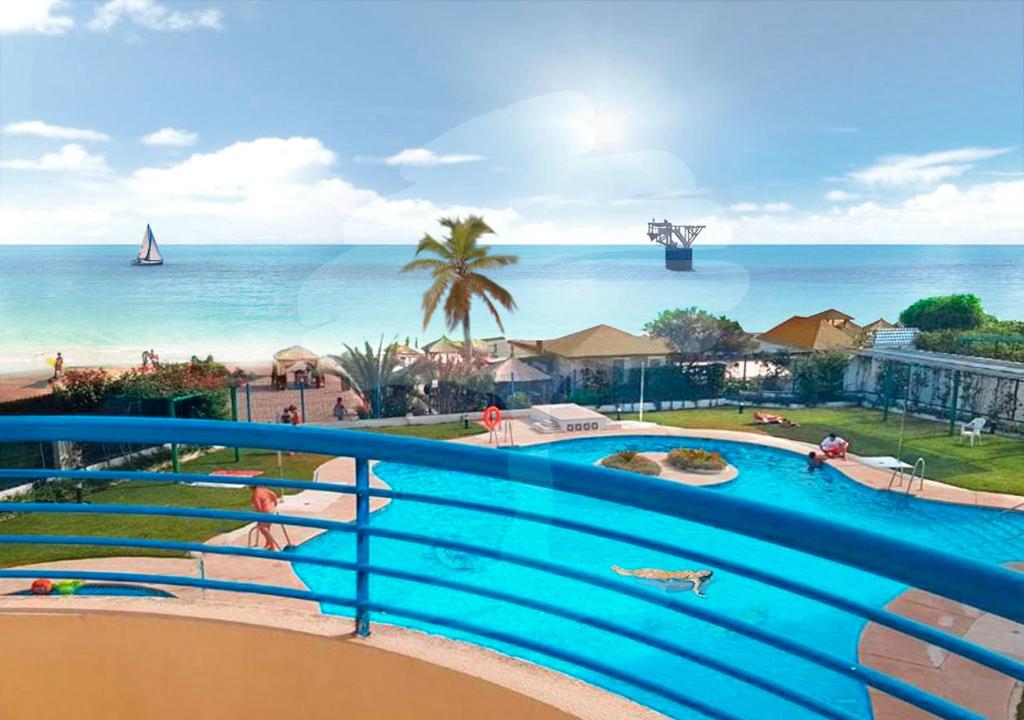 Bazén v ubytování Banana Beach nebo v jeho okolí