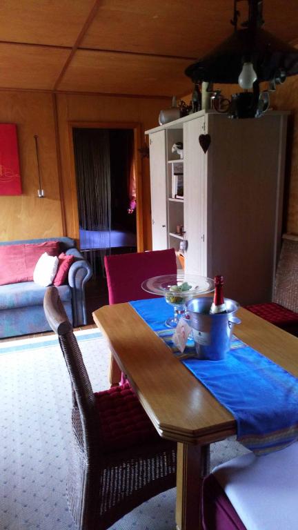 Posezení v ubytování Reitstation Roßmühle
