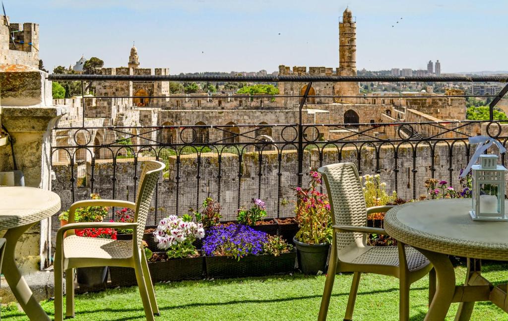 Balkón nebo terasa v ubytování New Imperial Hotel