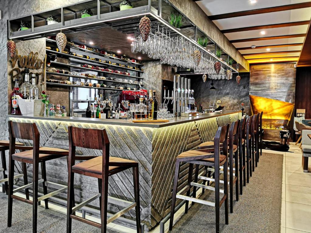 Lounge nebo bar v ubytování Gasthof Schlossberghof