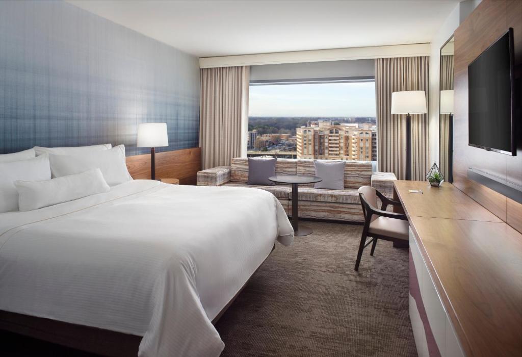 The Westin Charlotte - Deluxe, Chambre D'hôtes, 1 Roi, Plancher Haut