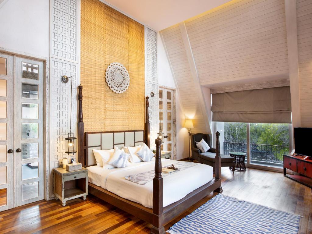 Postel nebo postele na pokoji v ubytování Plataran Menjangan Resort and Spa - CHSE Certified