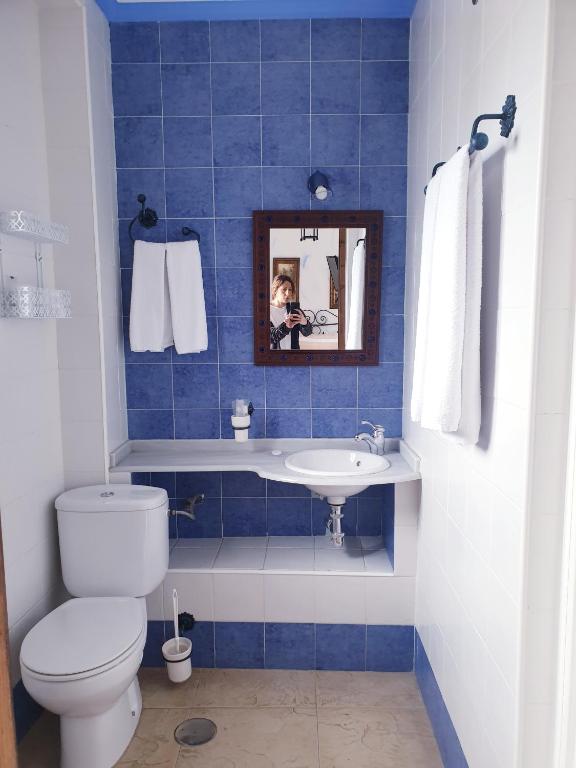 Un baño de Hospedería El Caravansar