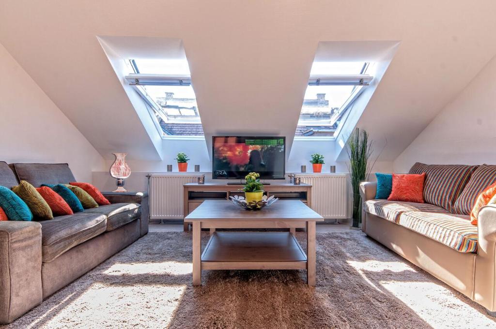 Posedenie v ubytovaní Luxury Paulay street Apartment