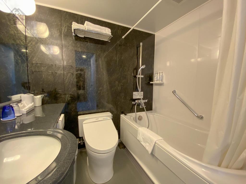 Koupelna v ubytování Hotel Noborisaka