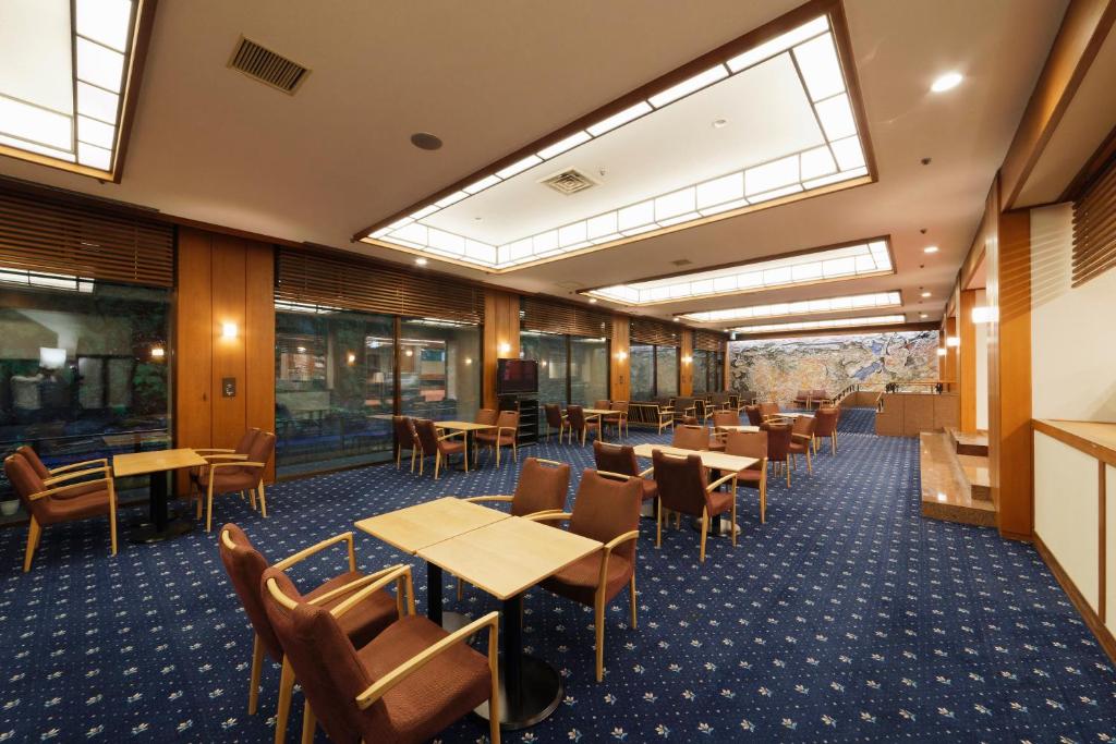 Restaurace v ubytování Hakoneji Kaiun