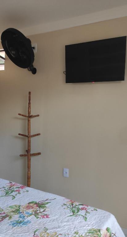  Quarto confortável na parte externa da casa