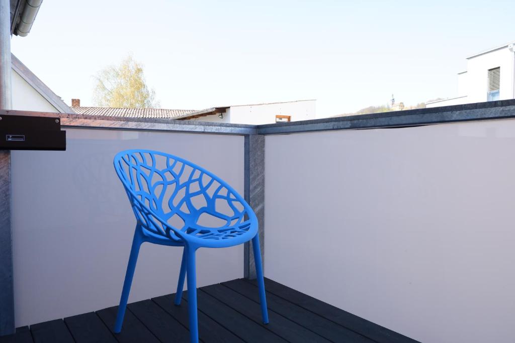 Balkón nebo terasa v ubytování AMBERG APART - Apartment B - Wohnraum auf Zeit