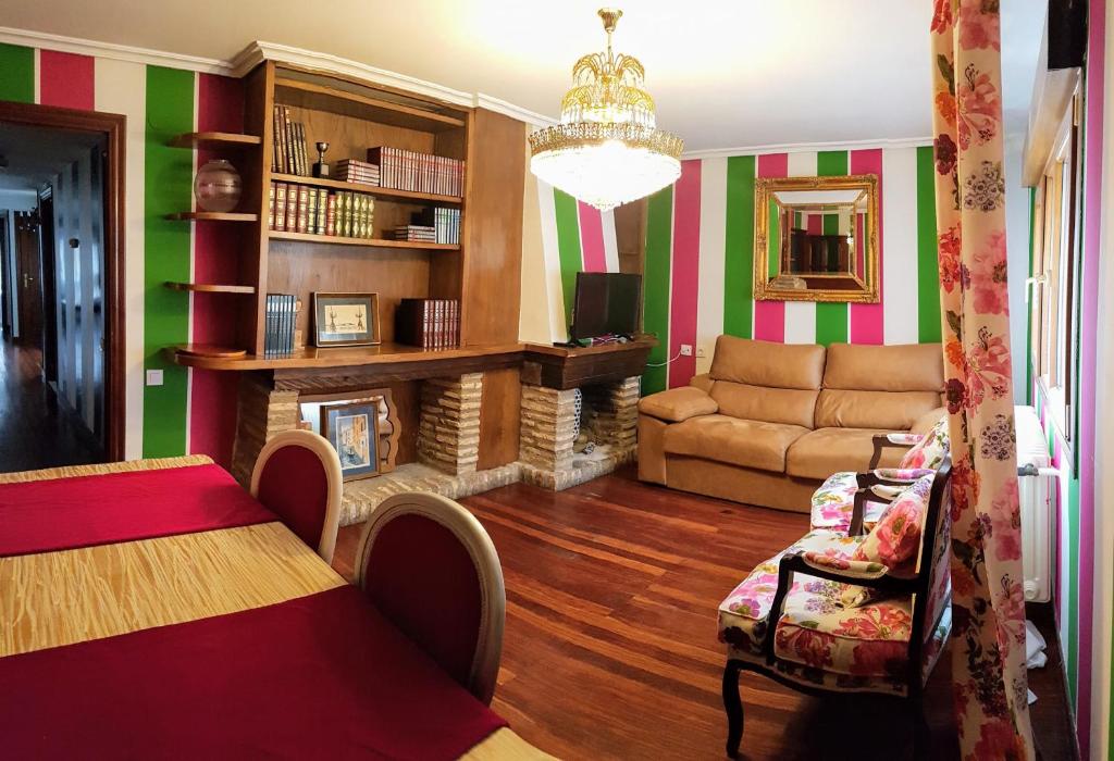 Posezení v ubytování La Casa de Begoña