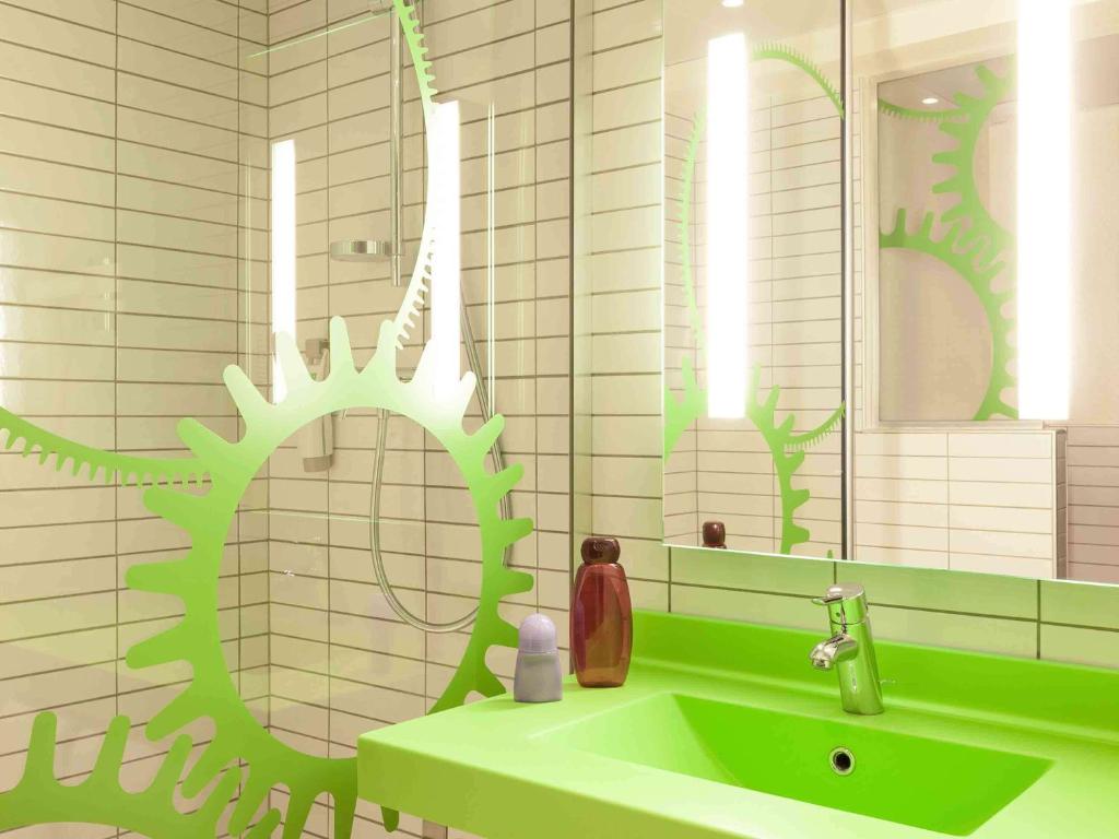 Koupelna v ubytování ibis Styles Besançon