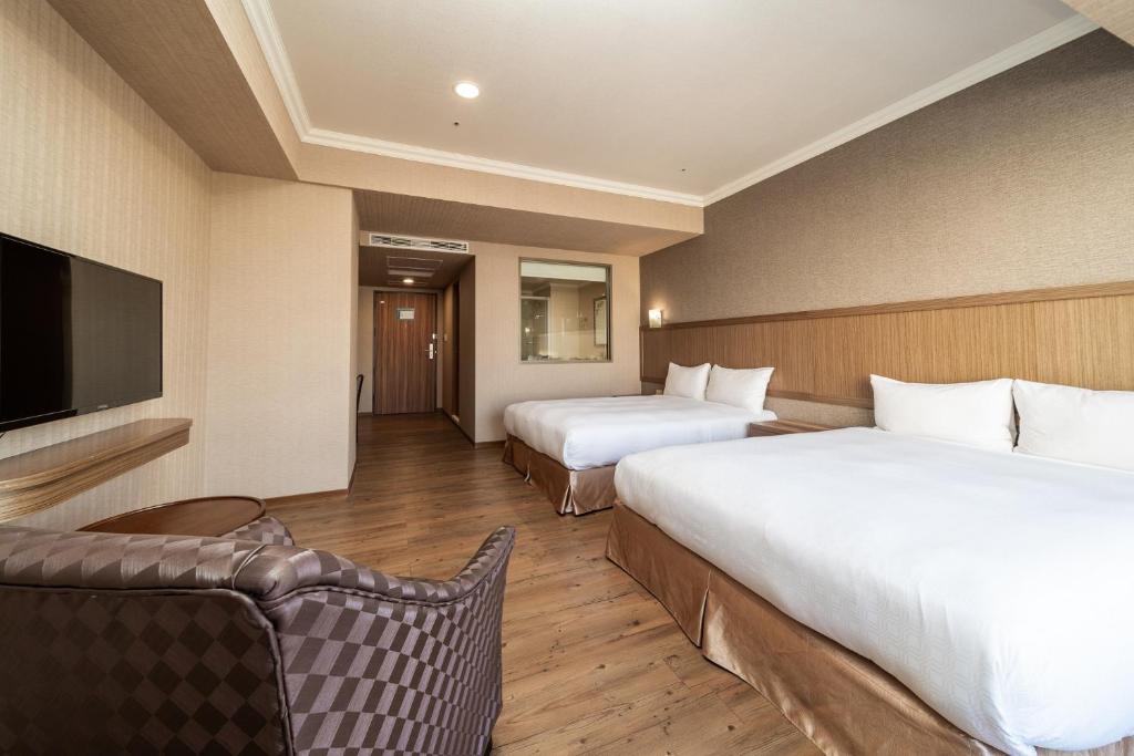 Fish Hotel-Pingtung - Luxe Viervoudige Kamer