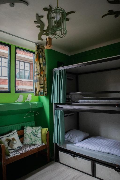 Postel nebo postele na pokoji v ubytování Hostel ROOM Rotterdam