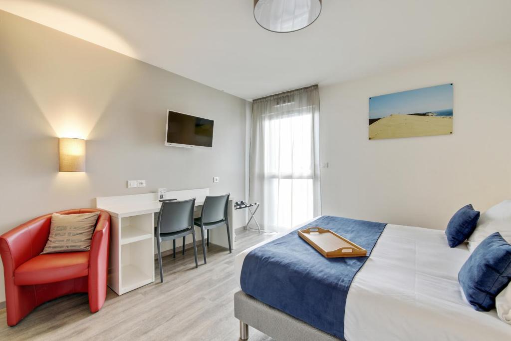 All Suites Appart Hôtel Bordeaux Pessac - Comfort Studio 1-2 People (Double Bed)