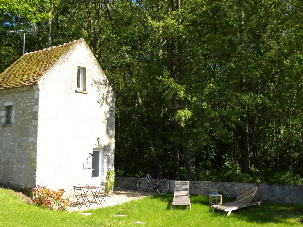 Zahrada ubytování Domaine du Gué du Roi