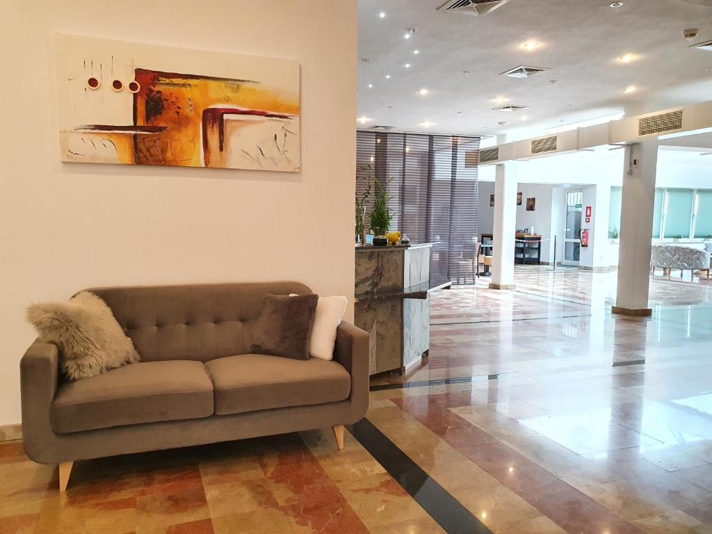 Posezení v ubytování Hotel Pause
