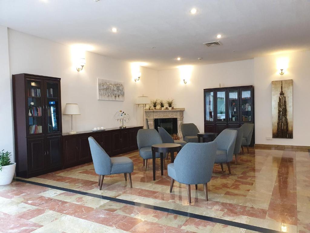 Posezení v ubytování Hotel Pause