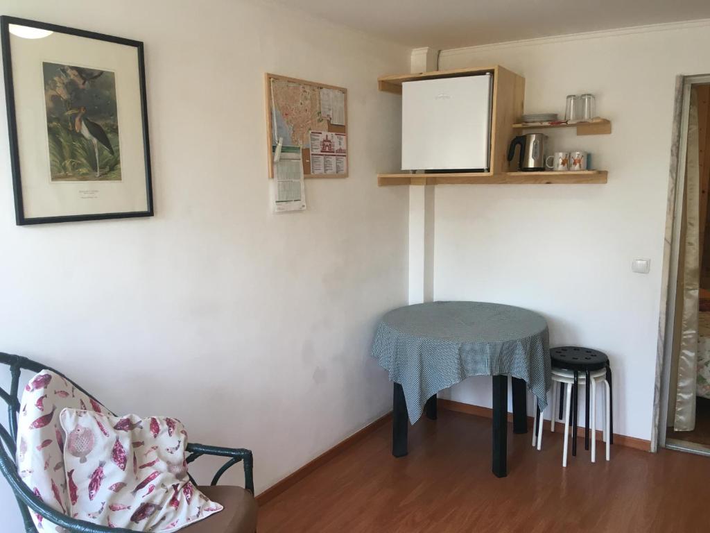 Kuchyň nebo kuchyňský kout v ubytování Rua Fancisco Barreto