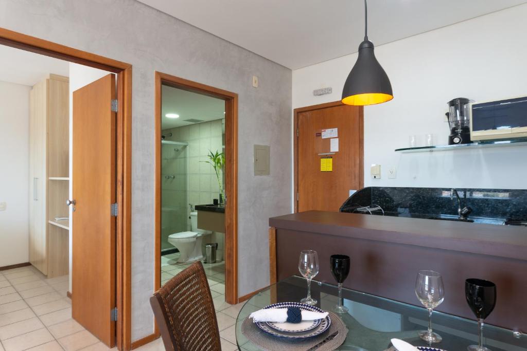  OTH1703 Excelente flat na Ilha do Leite até 2 pessoas