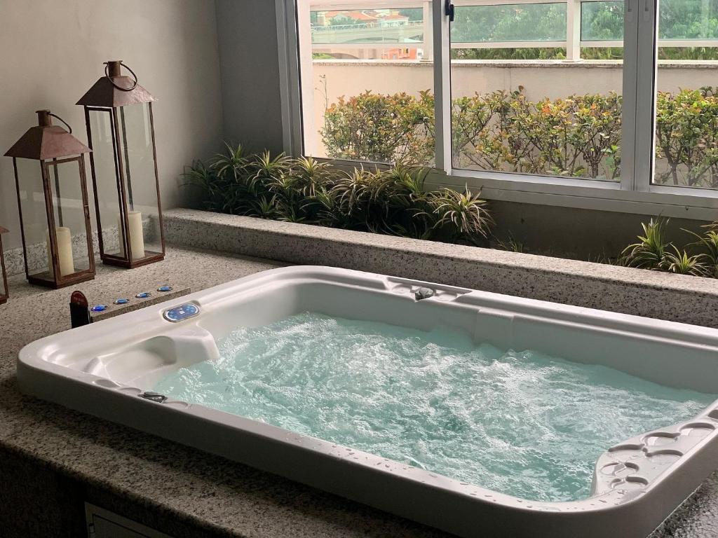  Ap c/piscina aquecida prox aerporto CGH