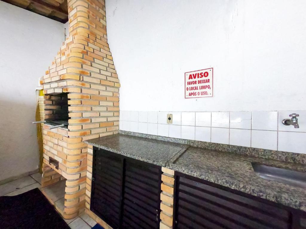  Apartamento pé na areia com linda vista para o mar