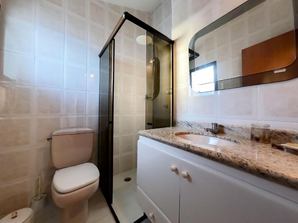  Apartamento pé na areia com linda vista para o mar