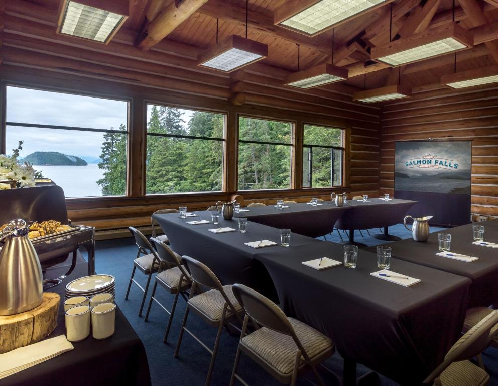 Konferenční prostory v ubytování Salmon Falls Resort
