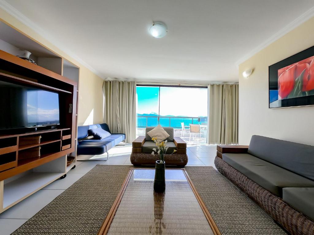  Apartamento pe na areia com vista maravilhosa