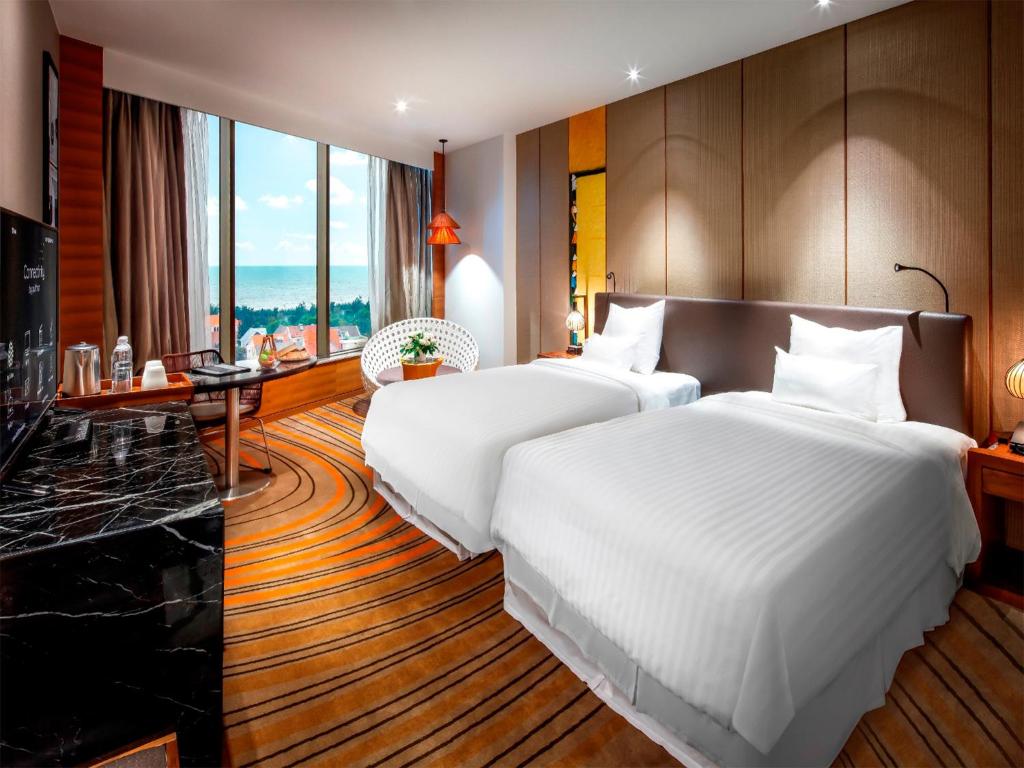 Phòng Deluxe 2 Giường Đơn Nhìn Ra Biển