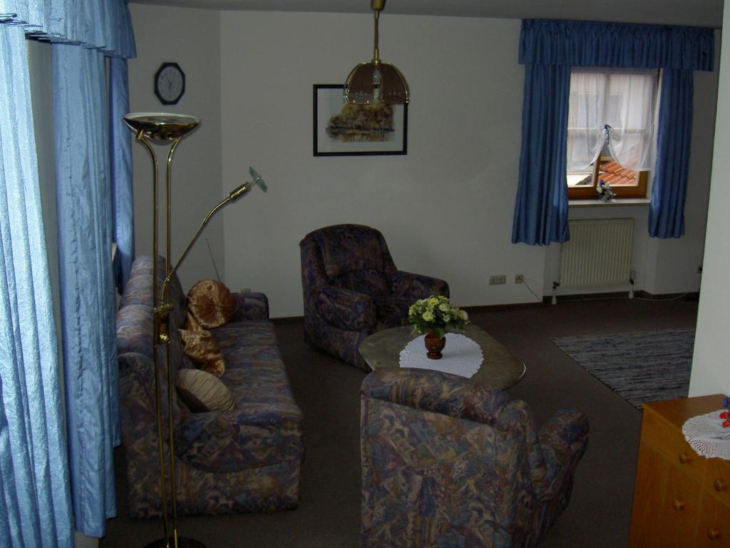 Posezení v ubytování Haus An der Abens