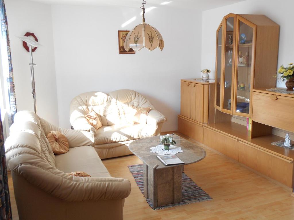 Posezení v ubytování Haus An der Abens