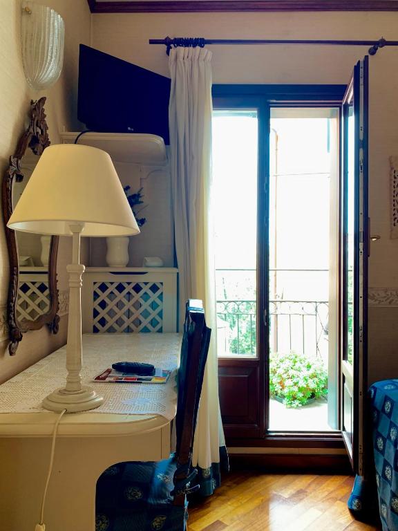 Posezení v ubytování Hotel La Calcina