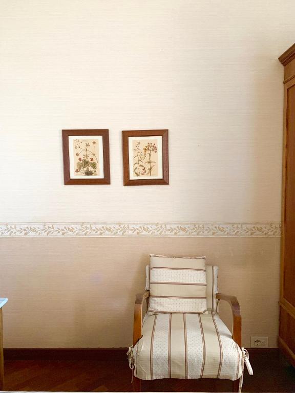 Postel nebo postele na pokoji v ubytování Hotel La Calcina