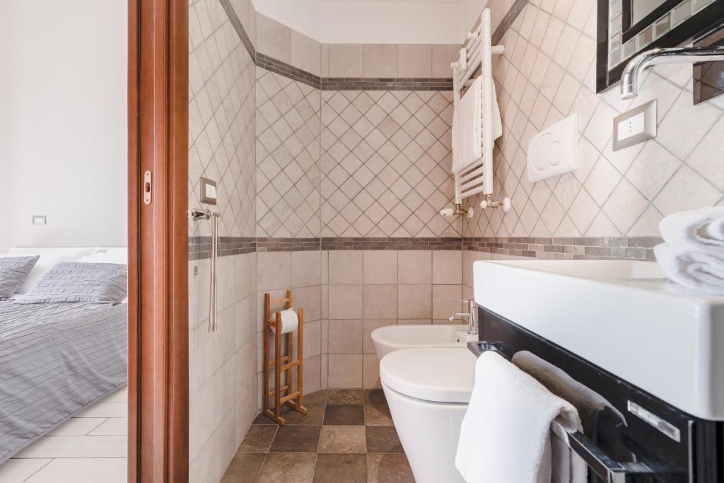 A bathroom at Casa Flo