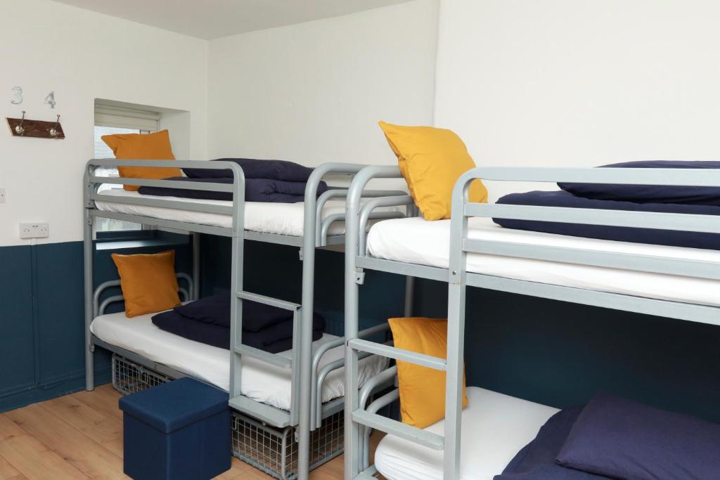 Katil atau katil-katil dalam bilik di The Woodquay Hostel