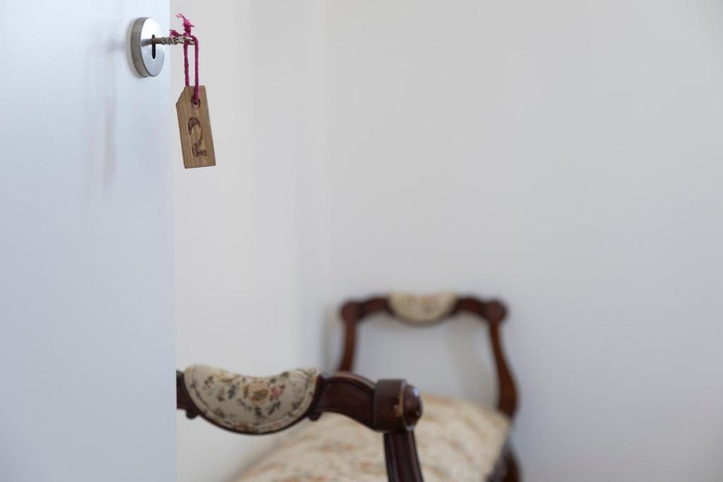 Postel nebo postele na pokoji v ubytování Pensão Destino