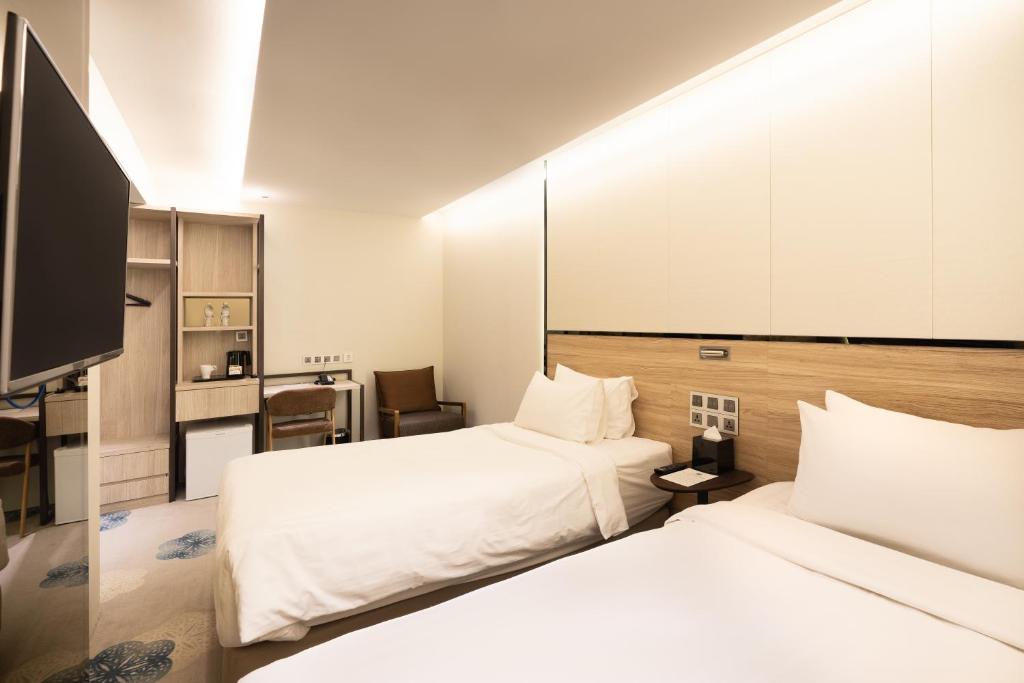 TV/trung tâm giải trí tại The Quay Hotel