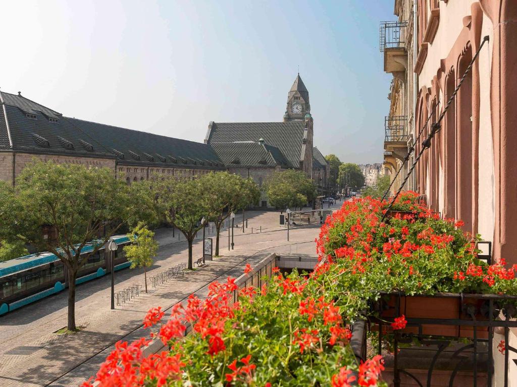 Zahrada ubytování ibis Metz Centre Gare