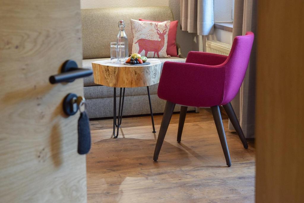 Posezení v ubytování Hotel Bad Rain mit Oberstaufen PlusGolf