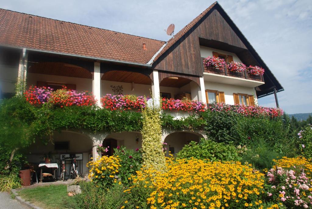 Zahrada ubytování Gästehaus der Gamser Winzerstube