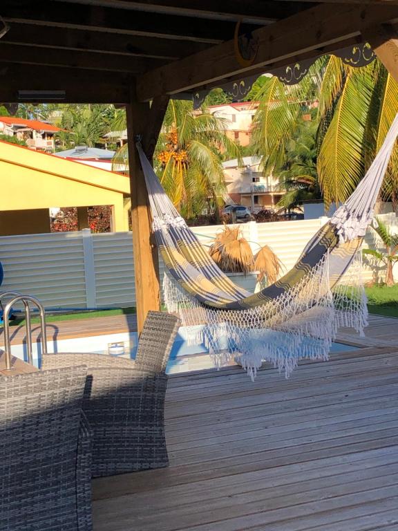 Balkón nebo terasa v ubytování Villa belle lune