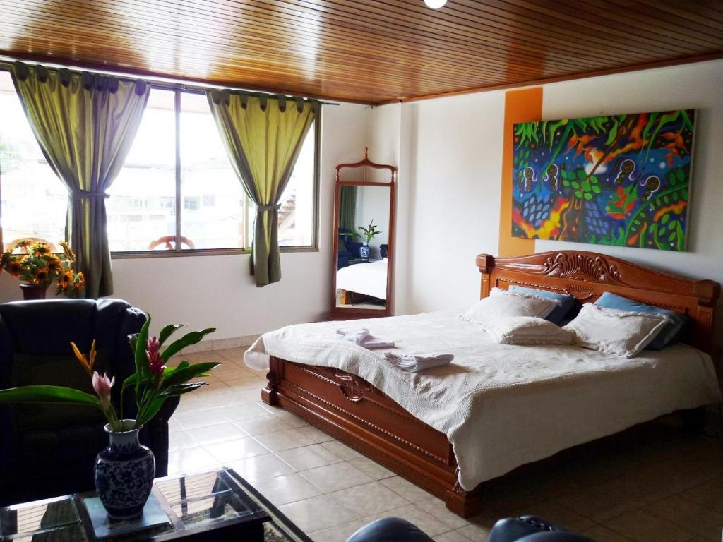 Postel nebo postele na pokoji v ubytování Hotel Yurupary AMAZONAS