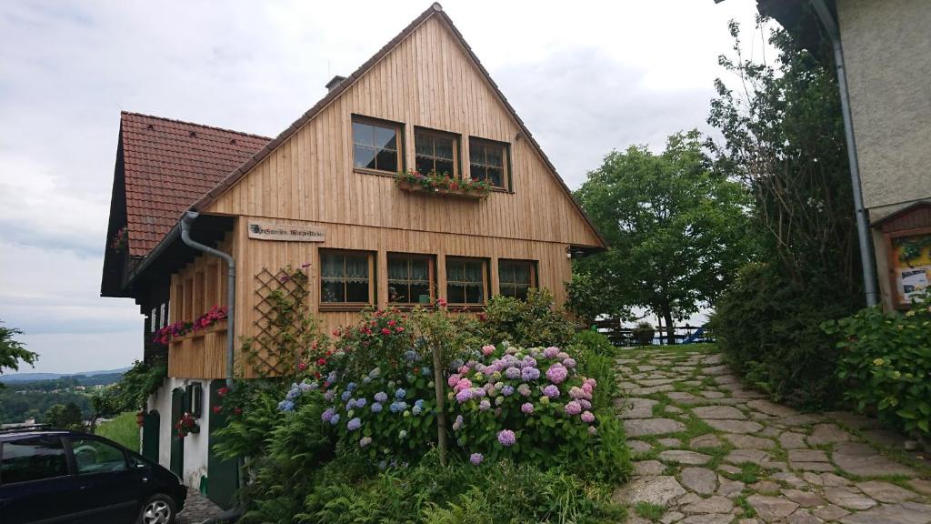 Zahrada ubytování Gästehaus der Gamser Winzerstube